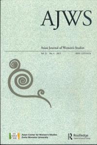 AsianJournalofWomensStudies(AJWS)Vol.21 No.4 2015