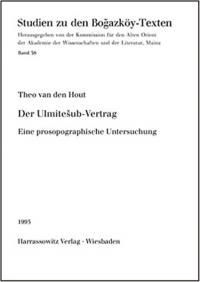 Der Ulmitešub-Vertrag : Eine Prosopographische Untersuchung