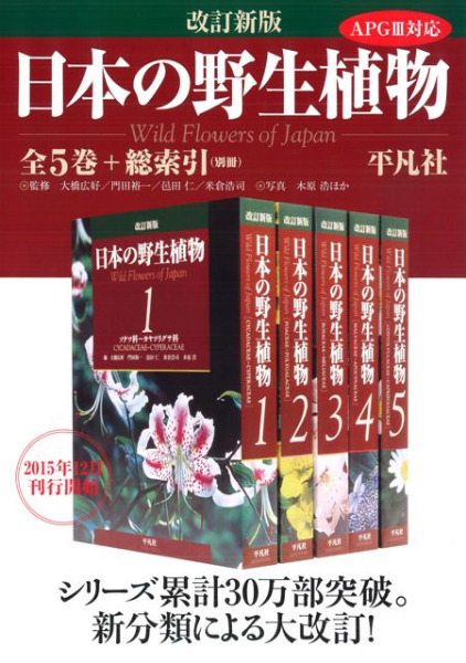 日本の野生植物　改訂新版　第4巻　アオイ科〜キョウチクトウ科